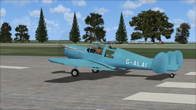 Screenshot 1 — Miles Messenger G-ALAI