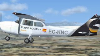 Screenshot 1 — Gestair Cessna 172 EC-KNC