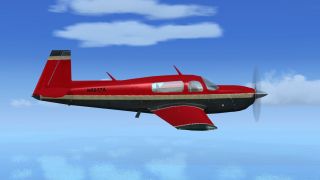 Screenshot 1 — Red & Black Mooney Bravo