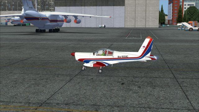 Screenshot 1 — Russian Livery Zlin Z-142 RA-1958G