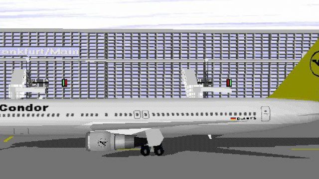 Screenshot 1 — FS98 Condor (German Charter) Boeing 767-300