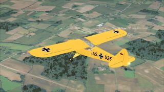 Screenshot 1 — Luftwaffe Piper Super Cub L-18C