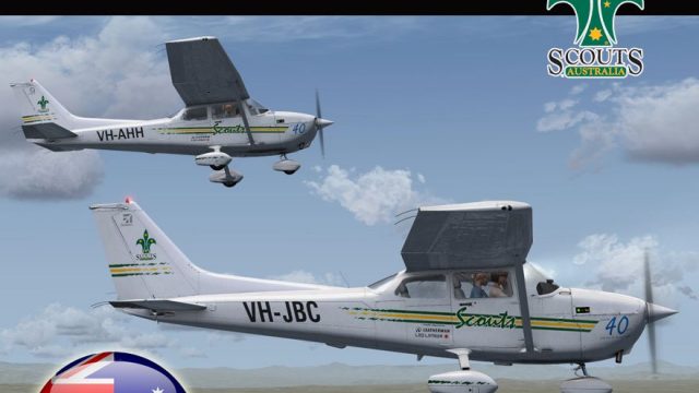 Screenshot 1 — Cessna C172 Skyhawk VH-AHH And VH-JBC