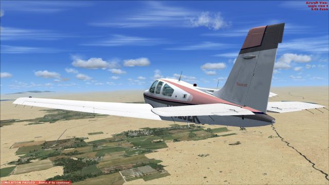 Screenshot 1 — Beechcraft F33A Bonanza N8323K