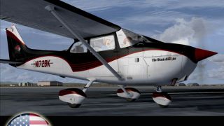 Screenshot 1 — Cessna C172 N172BK - The Black Knight