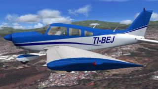 Screenshot 1 — CPEA Flight School Piper Archer II TI-BEJ