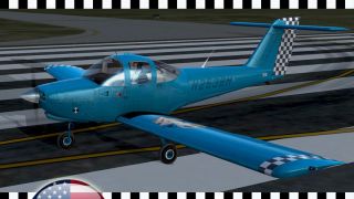 Screenshot 1 — Piper PA38 Tomahawk N2538H - Black Coubtry Blues