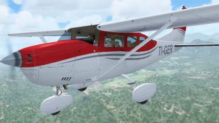 Screenshot 1 — Aerocaribe Air Taxi Cessna 206 TI-GER