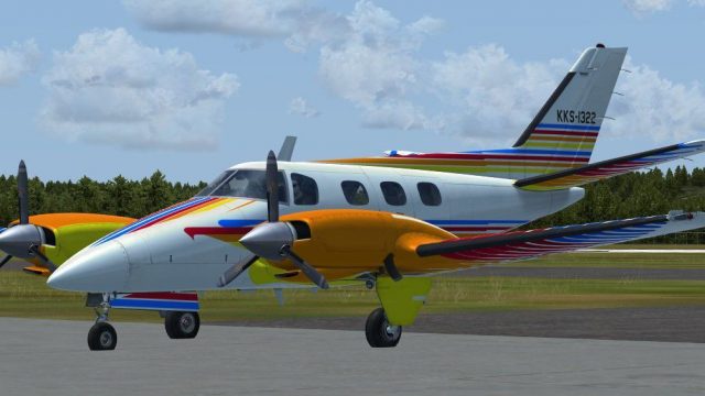 Screenshot 1 — Beechcraft Duke B60 KS2213 V2