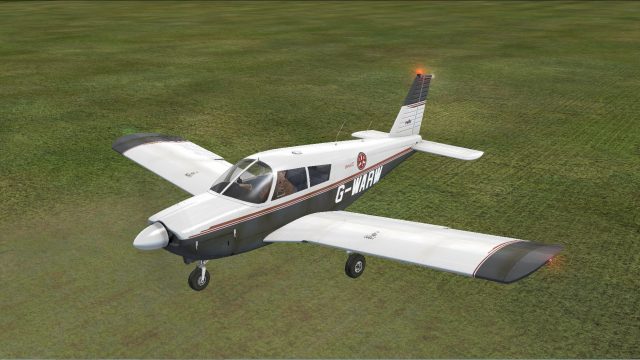 Screenshot 1 — Piper Cherokee 180 G-WARW