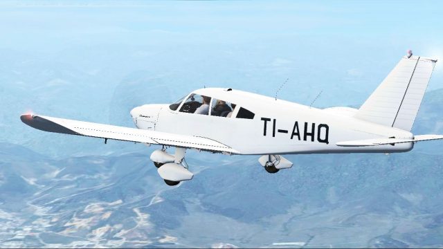 Screenshot 1 — Piper Cherokee 180 TI-AHQ A2A Payware