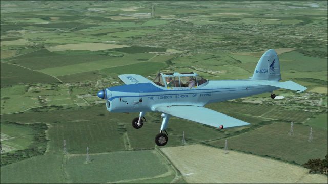 Screenshot 1 — London School Of Flight de Havilland Chipmunk