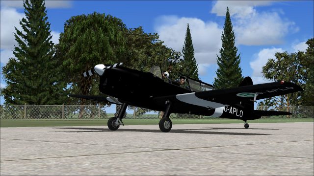 Screenshot 1 — De Havilland Chipmunk G-APLO