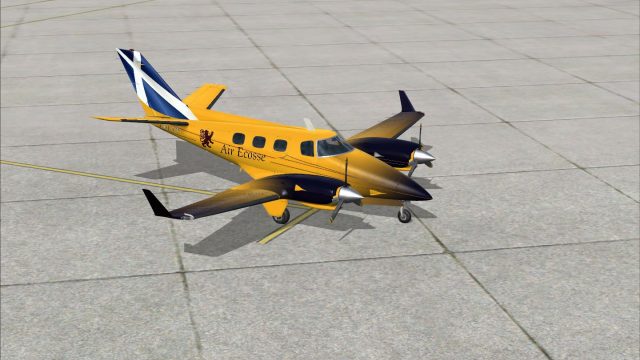 Screenshot 1 — Beechcraft Duke B60 DDL129