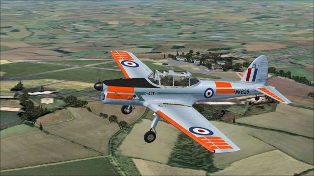 Screenshot 1 — De Havilland Chipmunk WK628