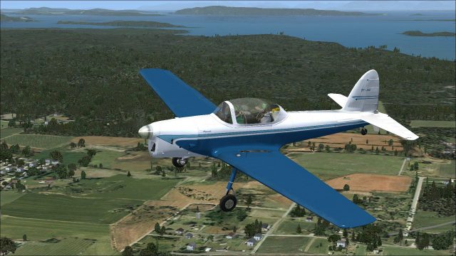 Screenshot 1 — De Havilland Chipmunk CF-JAG