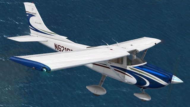 Screenshot 1 — Cessna C182T Skylane N6218B