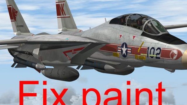 Screenshot 1 — US Navy F-14 VF-1 Texture Fix