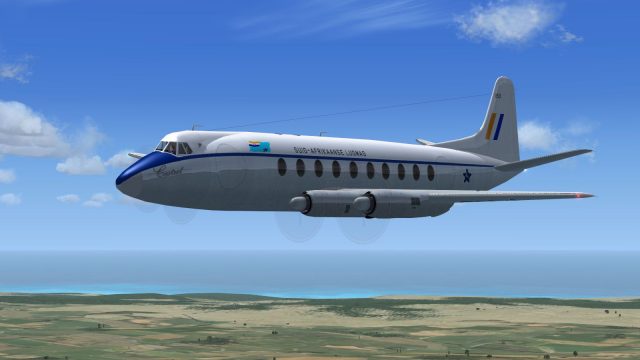 Screenshot 1 — South African Air Force Vickers Viscount 700