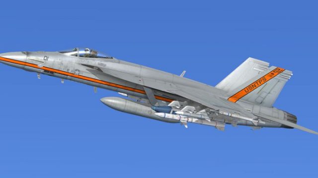 Screenshot 1 — USNTPS F/A-18E