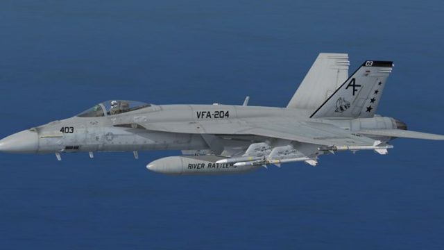 Screenshot 1 — US Navy VFA-204 River Rattlers F/A-18E