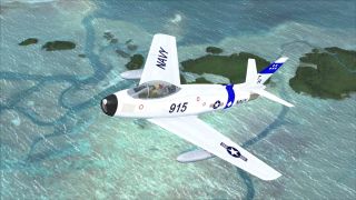Screenshot 1 — US Navy FJ-3 Fury