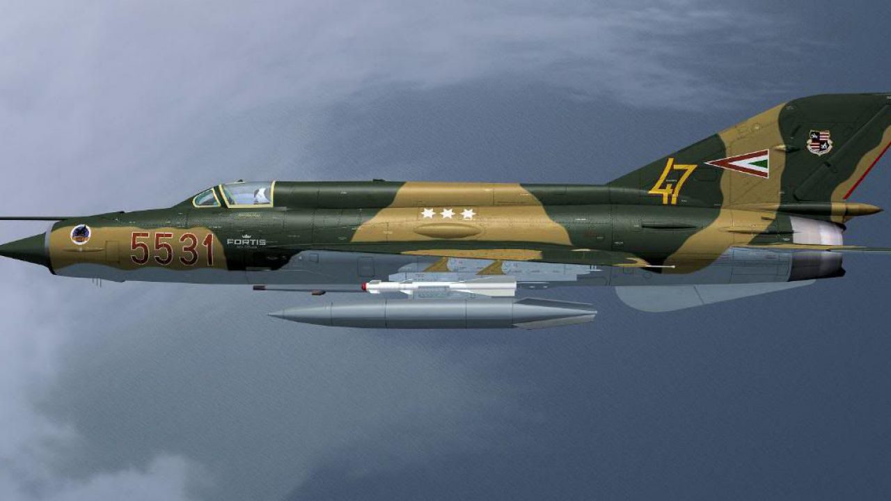 HUNAF Mikoyan Gurevich MiG-21 for FSX