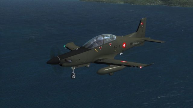 Screenshot 1 — RDAF Pilatus PC-21