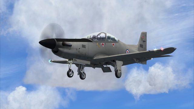 Screenshot 1 — RNoAF Pilatus PC-21