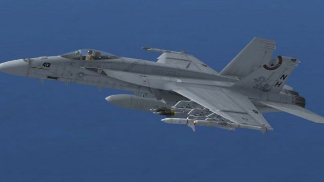 Screenshot 1 — US Marines F/A-18 Super Hornet