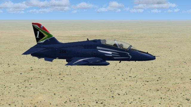 Screenshot 1 — SAAF BAE Hawk Silver Falcons