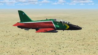 Screenshot 1 — SAAF Hawk SA In Flag Scheme