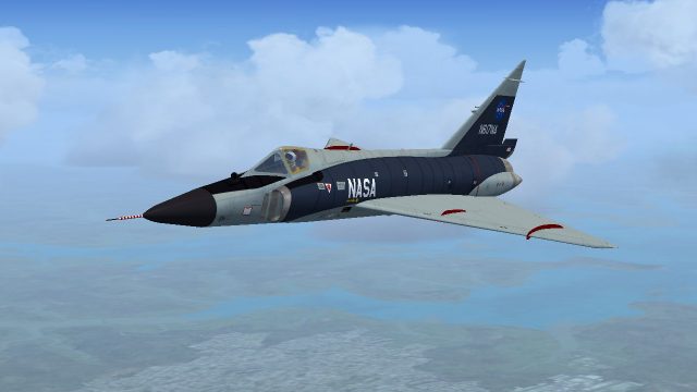 Screenshot 1 — NASA Convair F-102A