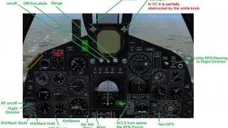 Screenshot 3 — Alphasim/Virtavia F-8 Crusader