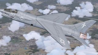 Screenshot 8 — Alphasim/Virtavia F-8 Crusader