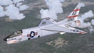 Screenshot 9 — Alphasim/Virtavia F-8 Crusader