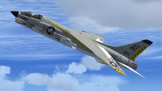 Screenshot 1 — US Navy Vought F-8E Crusader Of VF-33