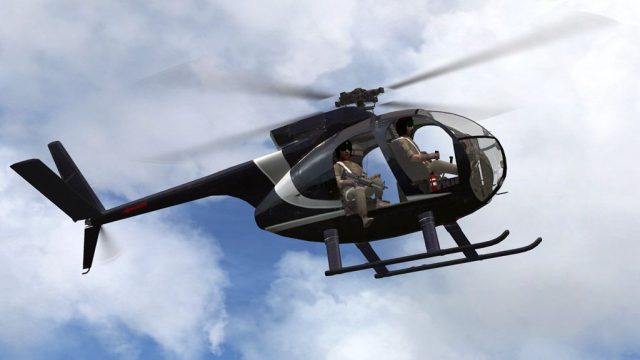 Screenshot 1 — Blackwater OH-6A Helicopter