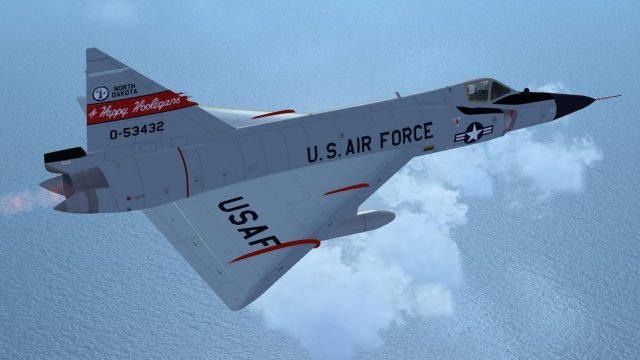 Screenshot 1 — North Dakota ANG Convair F-102A
