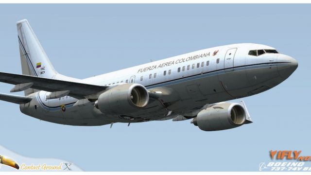 Screenshot 1 — Fuerza Aerea Colombiana Boeing 737-74VBBJ