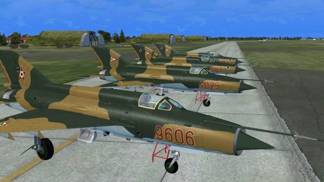 Screenshot 1 — HUNAF Mikoyan Gurevich MiG-21 4 Pack