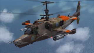 Screenshot 3 — Swedish Armed Forces Desert Ka-50 Alphasim Repaint