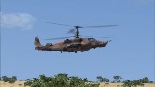 Screenshot 4 — Swedish Armed Forces Desert Ka-50 Alphasim Repaint
