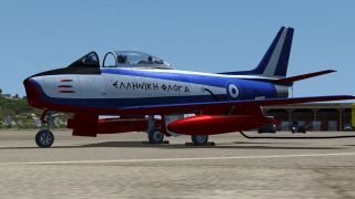 Screenshot 1 — Hellenic Flame North American F-86