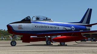 Screenshot 2 — Hellenic Flame North American F-86