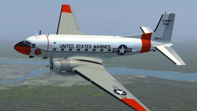 Screenshot 1 — USMC Douglas C-117D SOES