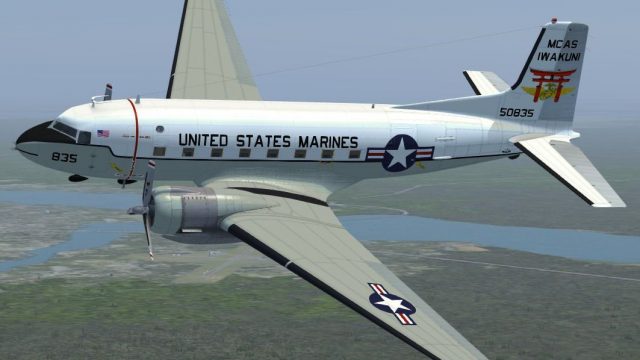 Screenshot 1 — USMC Douglas C-117D MCAS Iwakuni