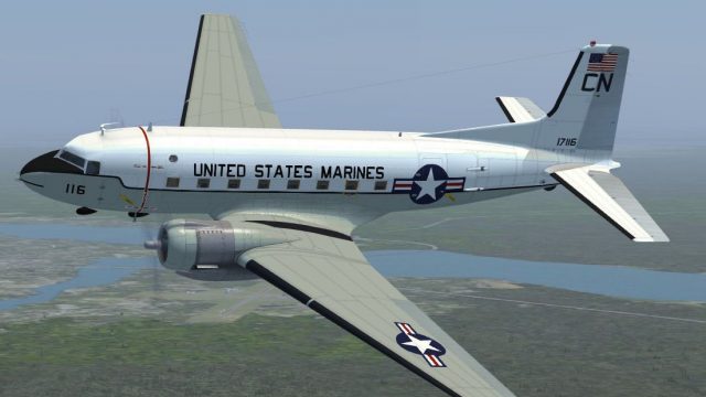 Screenshot 1 — USMC Douglas C-117D H&MS 14