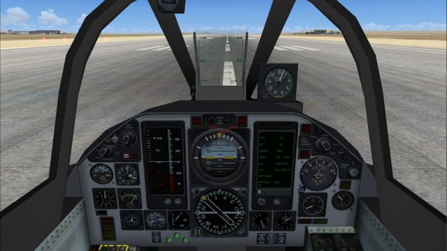 Screenshot 1 — Update For The Alphasim F-105 Thunderchief