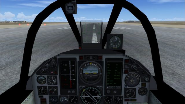 Screenshot 1 — Panel Update For The F105 Republic Thunderchief